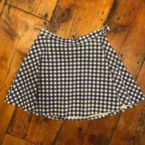 American Apparel Gingham Mini Skirt (S)